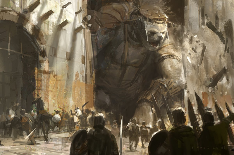 Illustration for article titled From Hawken to...Totoro, the Art of Khang Le
